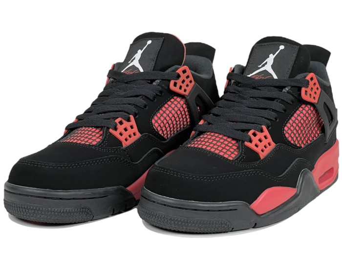 Nike Air Jordan 4 Retro Black Red Thunder