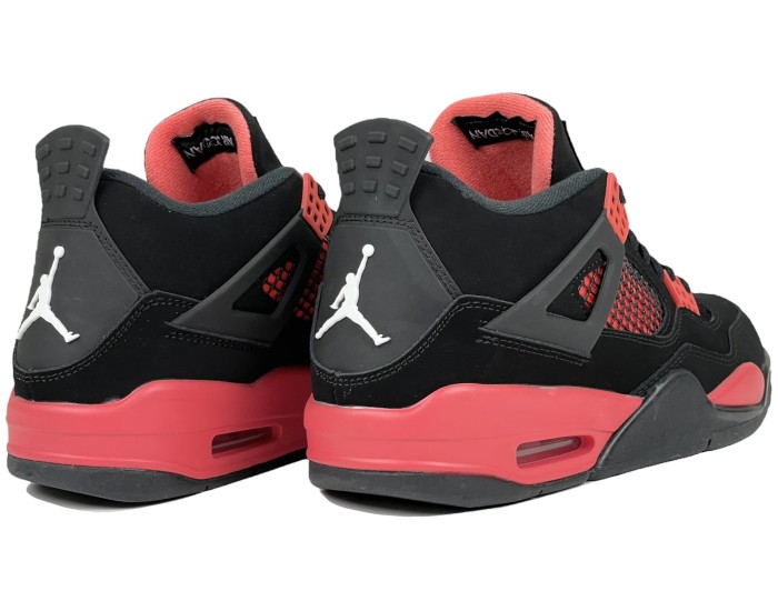 Nike Air Jordan 4 Retro Black Red Thunder