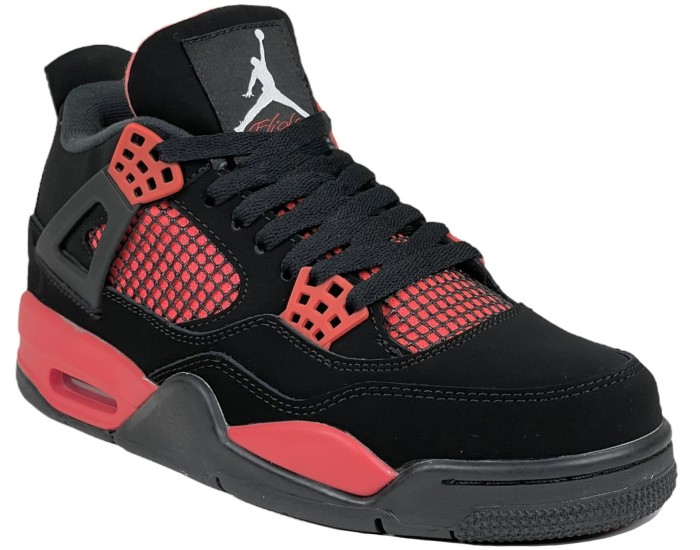 Nike Air Jordan 4 Retro Black Red Thunder
