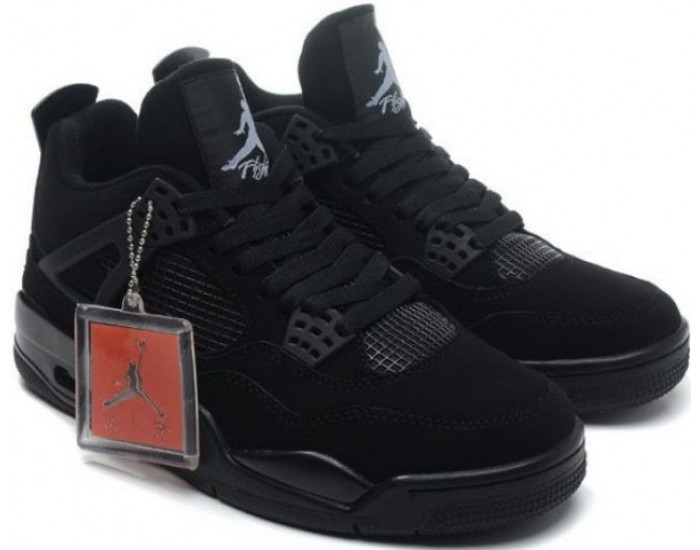 Nike Air Jordan 4 Retro черные