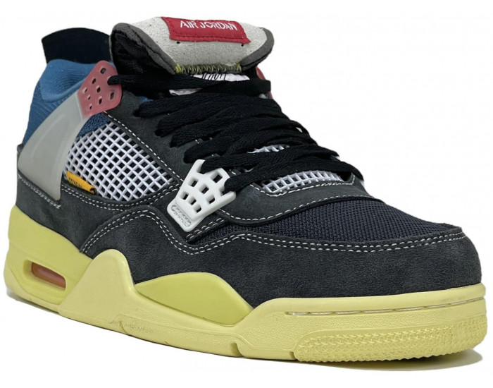 Nike Air Jordan 4 Retro x Union LA Off-Noir