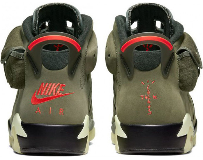 Nike Air Jordan 6 X Travis Scott Green