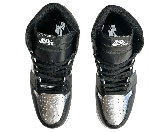 Nike Air Jordan 1 Retro High Silver Toe