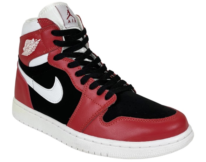 Nike Air Jordan 1 Mid Gym Red Black White