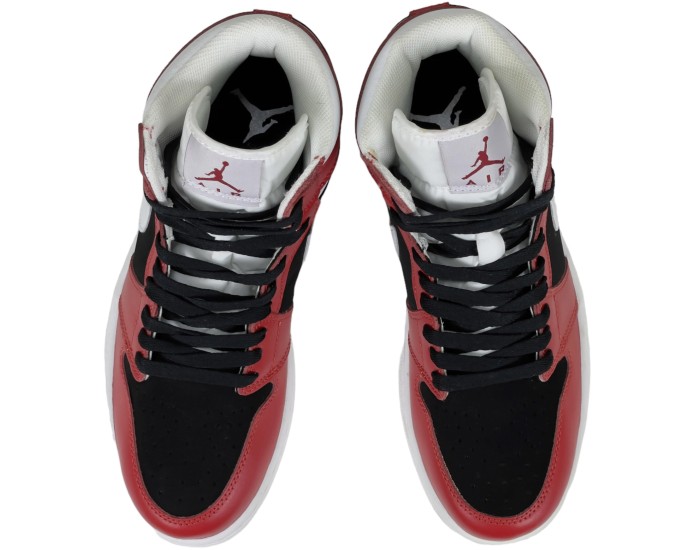 Nike Air Jordan 1 Mid Gym Red Black White