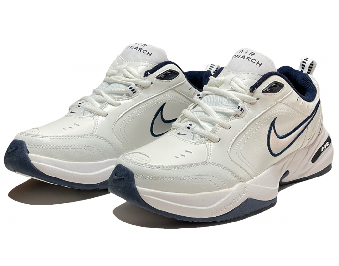 Nike Air Monarch 4 White/Blue