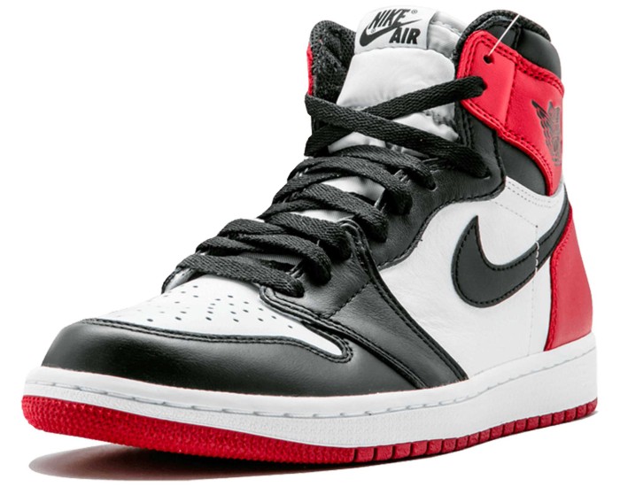 Nike Air Jordan 1 Retro Black Toe с Мехом