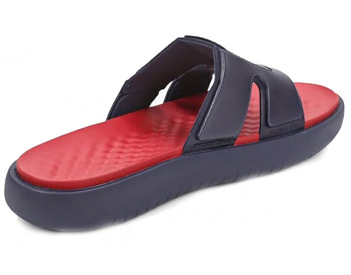 Nike Air Jordan Hydro 8 синие с красным